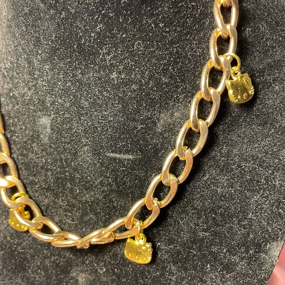 💖HELLO KITTY CUSTOM MADE GOLD NECKLACE💖 - Picture 2 of 10